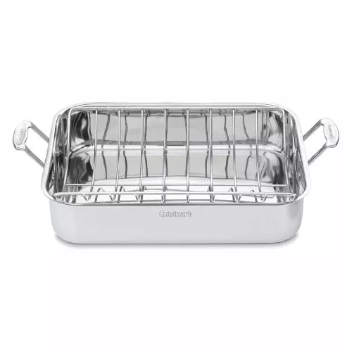Chef's Classic Rectangular Roaster with Rack.