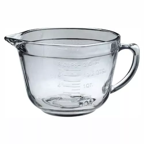 Anchor Hocking 2-Quart Glass Batter Bowl