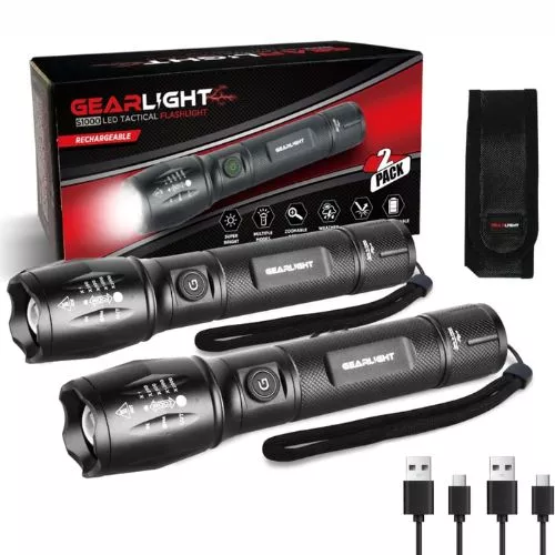 GearLight S1000 Tactical Flashlights