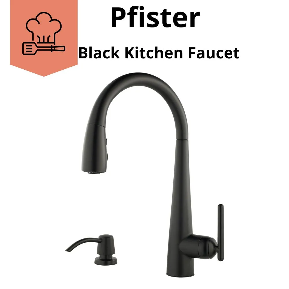 Pfister Lita Matte Kitchen Faucet with modern design and sleek finish.