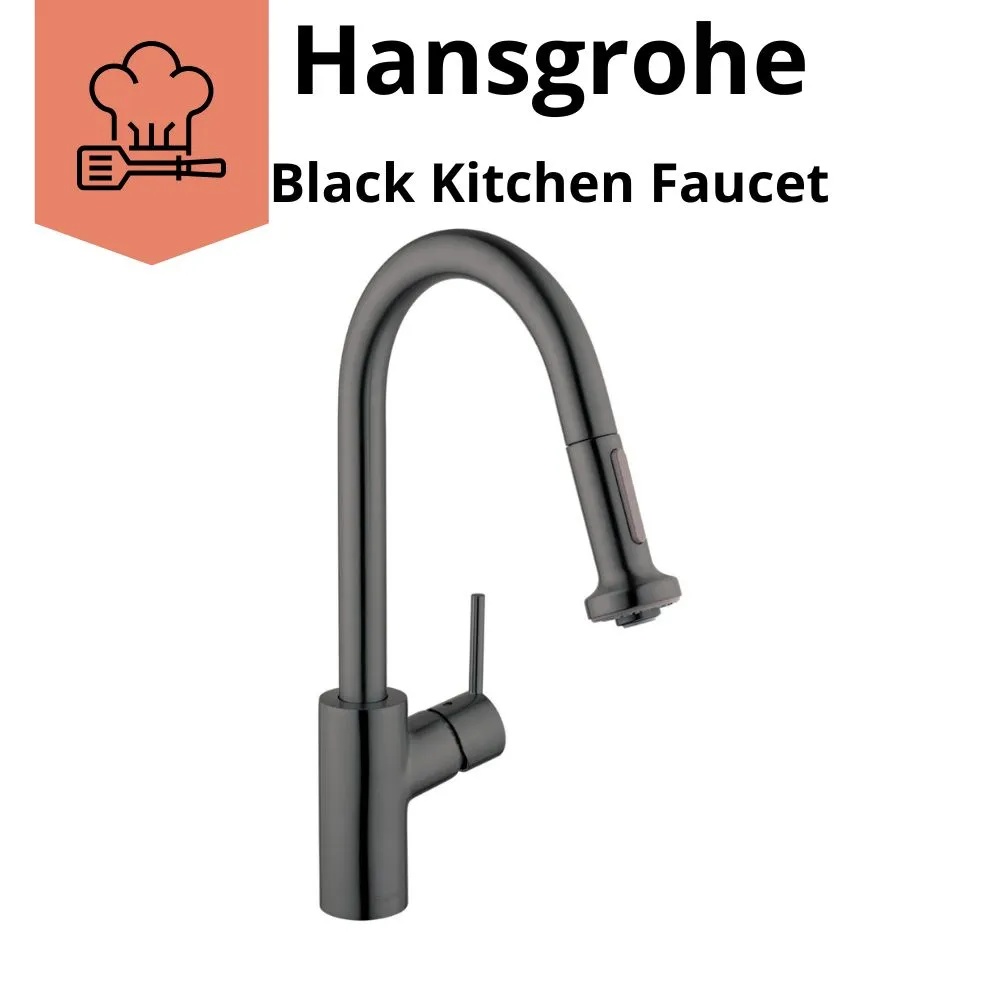 Hansgrohe Talis S Matte Kitchen Faucet with sleek modern design and ergonomic handle.