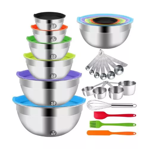27-piece Mixing Bowls with Lid Set