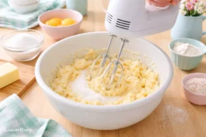 Creaming butter and sugar