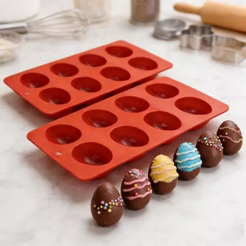 2 Pack Silicone Egg Molds