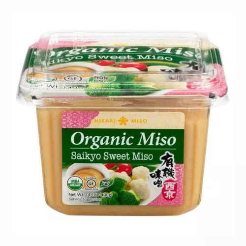Hikari Organic Saikyo Sweet Miso Paste (14.1 oz)
