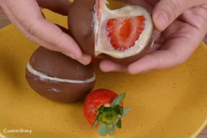 served chocolate eggs recipe for easter