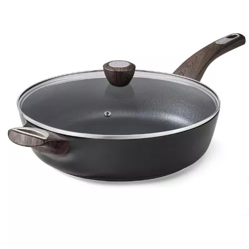 SENSARTE Nonstick Frying Pan Skillet with Lid