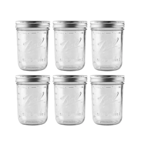 Glass Mason Jars by Ball