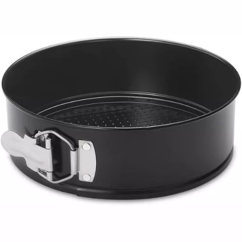 HIWARE 8 Inch Non-stick Springform Pan with Removable Bottom