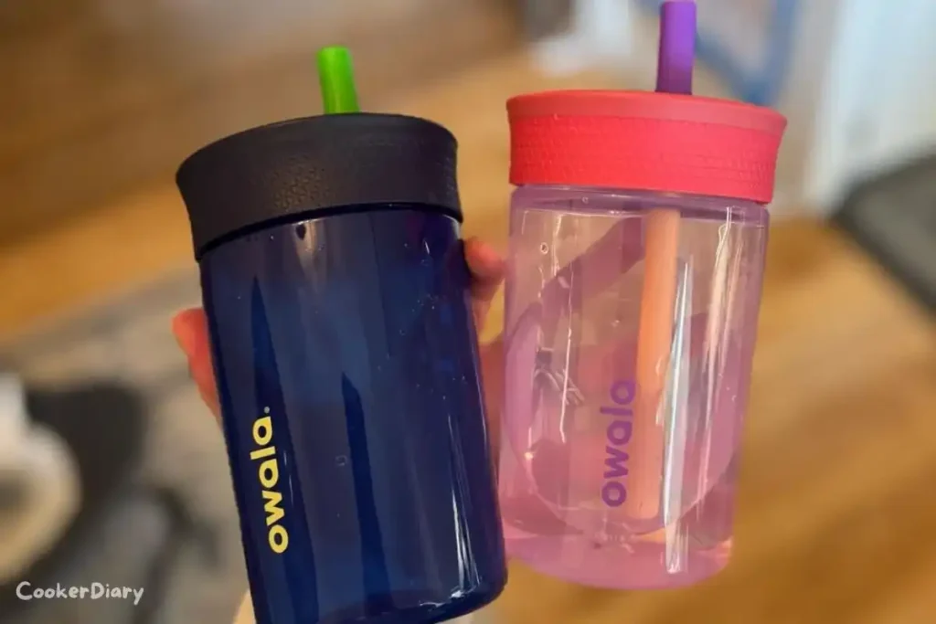 Owala FreeSip Tritan water bottle with dual-sip straw and spout, lightweight and BPA-free