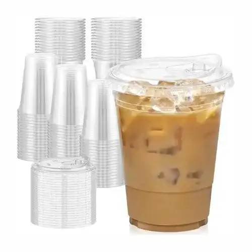 Clear Plastic Cups to serve Witches Brew Punch