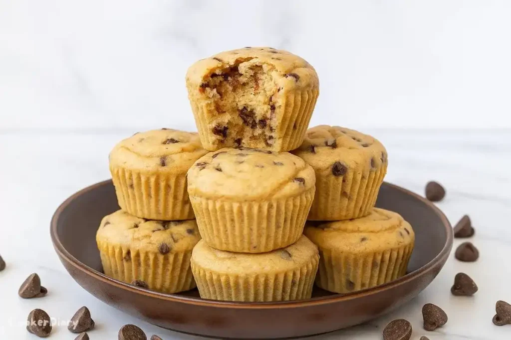 Freshly baked Kodiak muffins served on a plate