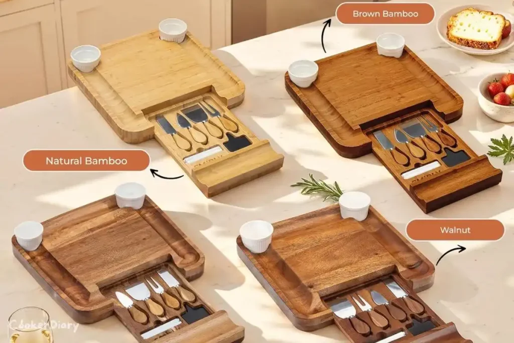 Smirly Charcuterie Board Set