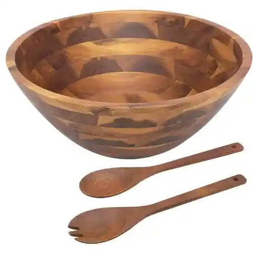 AIDEA Wooden Mixing Bowls