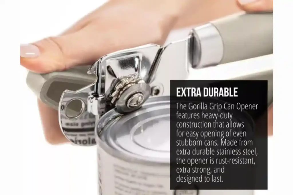 GORILLA GRIP Can Opener test