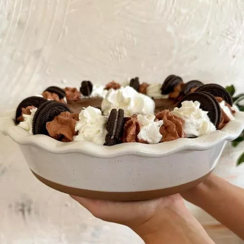 Mora Ceramic Deep Fluted Pie Dish for Baking