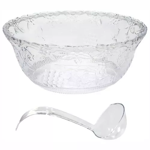 Punch Bowl with ladle