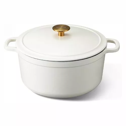 CAROTE 5QT Enameled Cast Iron Dutch Oven