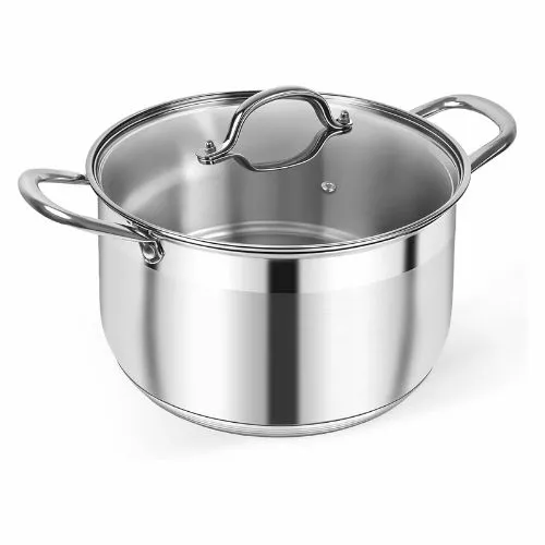 Kirecoo 8-Quart Stainless Steel Stock Pot