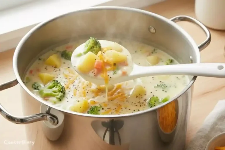 Easy Homemade Broccoli Potato Soup in 30 Minutes