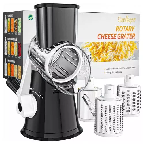 Cambom Rotary Cheese Grater Hand Crank.