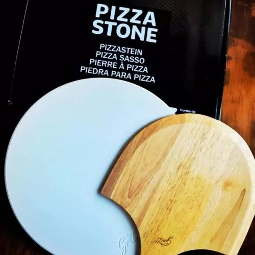 HANS GRILL STONE Rectangular Pizza Stone