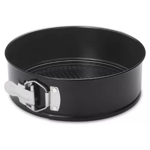 HIWARE 8-Inch Non-Stick Springform Pan with Removable Bottom