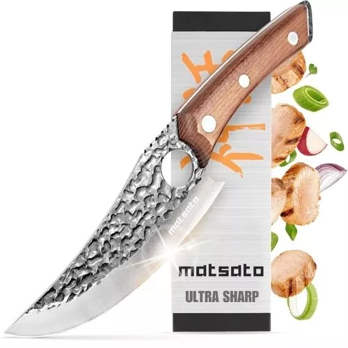 Matsato Chef Knife – 6.3 Inch Japanese Steel Precision Blade.