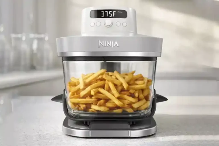 Ninja CRISPi Pro countertop air fryer cooking crispy food