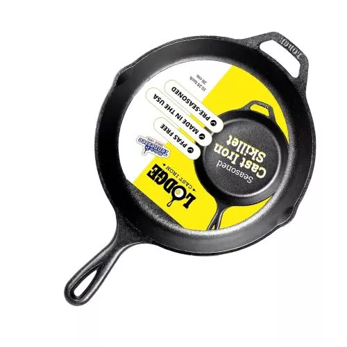 Lodge Seasoned Cast Iron Skillet (10.25 inches)