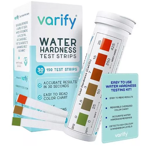 Varify Water Hardness Test Kit (150 Test Strips)