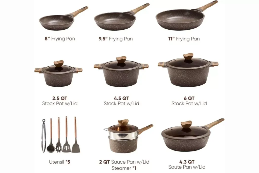 Best CAROTE 26PCS Pots and Pans Set in 2026