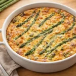 Easy Crustless Asparagus Quiche Recipe