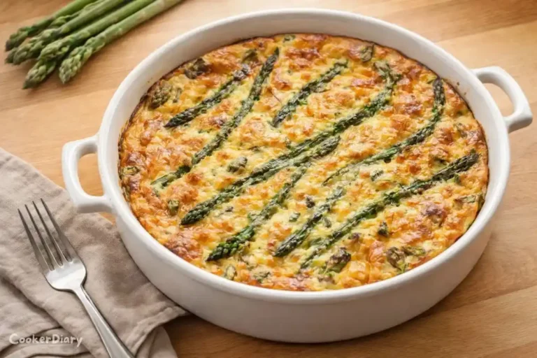 Easy Crustless Asparagus Quiche Recipe