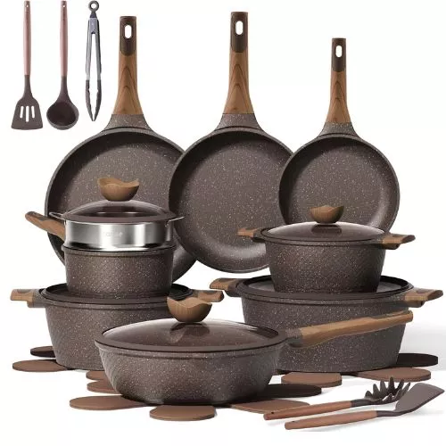 CAROTE 26PCS Pots and Pans Set