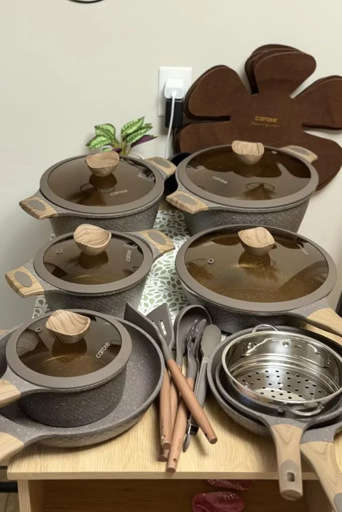 best CAROTE 26PCS Pots and Pans Set in 2026