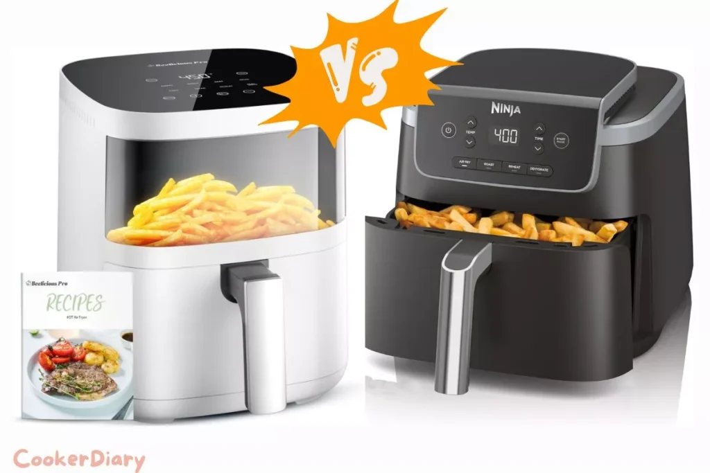 Beelicious Pro 4QT vs Ninja Air Fryer Pro 4-in-1