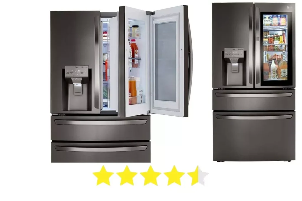LG smart refrigerator 23 cu. ft. Smart wi-fi