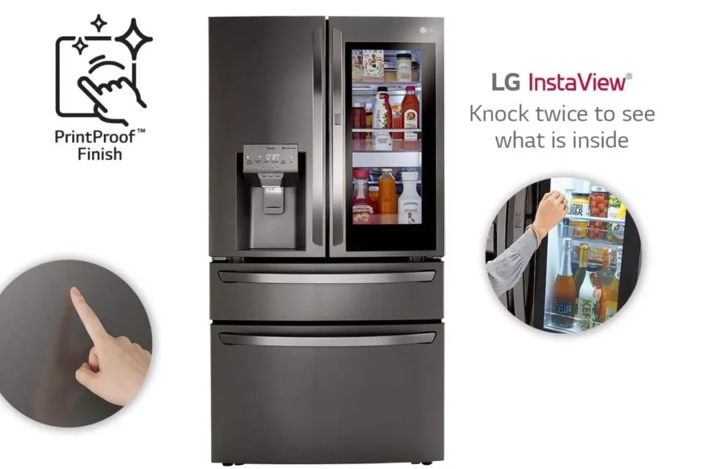 LG Instaview smart refrigerator with WIFI