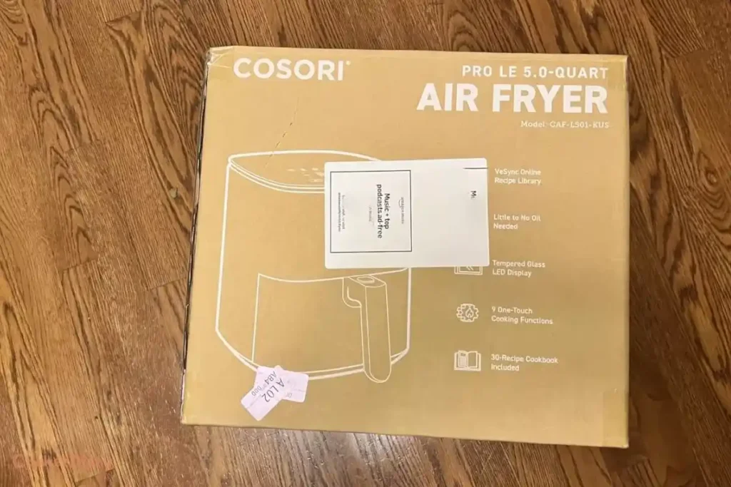 Cosori branded box