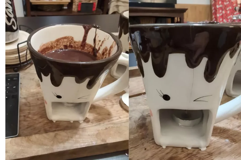 cute ceramic fondue mugs